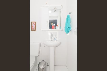 Banheiro  de apartamento à venda com 1 quarto, 44m² em Vila Gustavo, São Paulo