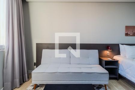 Sala de apartamento para alugar com 1 quarto, 28m² em Centro Histórico, Porto Alegre