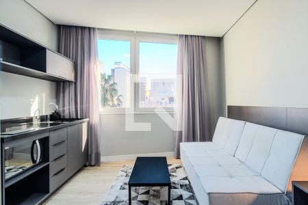 Sala de apartamento para alugar com 1 quarto, 28m² em Centro Histórico, Porto Alegre