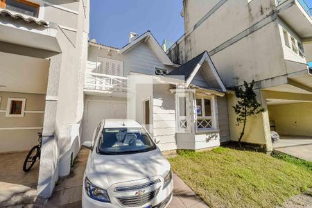 Casa de condomínio à venda com 161m², 3 quartos e 1 vagaFachada da casa