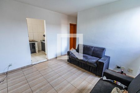 Sala de apartamento à venda com 2 quartos, 45m² em Vila Jardim Leblon, Belo Horizonte