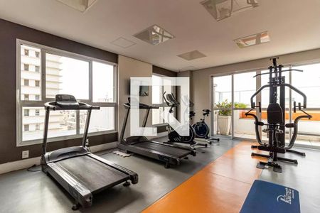 Studio para alugar com 40m², 1 quarto e 1 vaga Studio para alugar com 40m², 1 quarto e 1 vagaAcademia