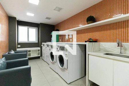 Studio para alugar com 40m², 1 quarto e 1 vaga Studio para alugar com 40m², 1 quarto e 1 vagaLavanderia