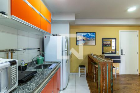 Studio para alugar com 40m², 1 quarto e 1 vaga Studio para alugar com 40m², 1 quarto e 1 vagaCozinha