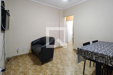 Sala de apartamento para alugar com 2 quartos, 70m² em Boqueirão, Praia Grande