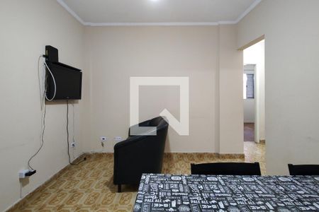Sala de apartamento para alugar com 2 quartos, 70m² em Boqueirão, Praia Grande