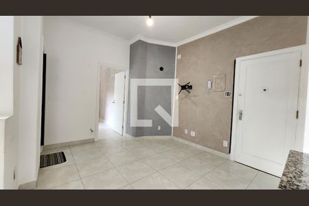 Sala de apartamento para alugar com 1 quarto, 38m² em José Menino, Santos