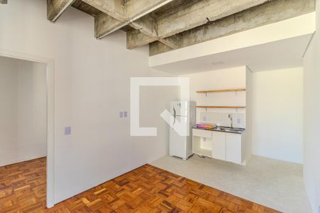 Sala de apartamento para alugar com 1 quarto, 31m² em República, São Paulo