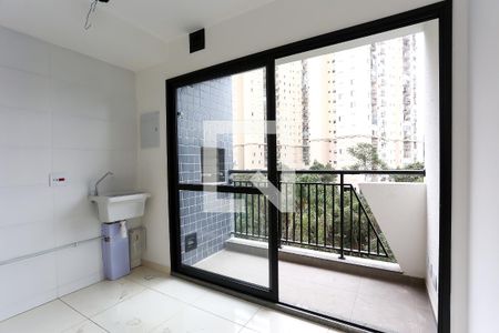 Sala - Cozinha - Serviço de apartamento à venda com 2 quartos, 40m² em Jardim Parque Morumbi, São Paulo