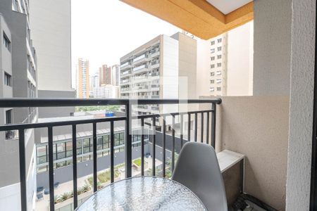 Studio para alugar com 25m², 1 quarto e sem vaga Studio para alugar com 25m², 1 quarto e sem vagaSacada