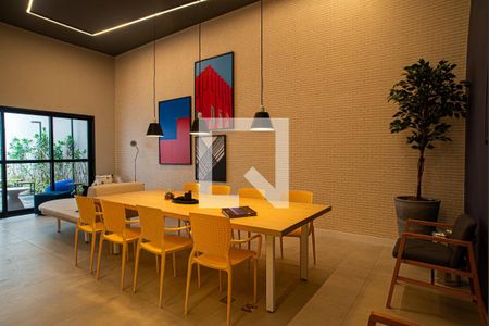 Studio para alugar com 25m², 1 quarto e sem vaga Studio para alugar com 25m², 1 quarto e sem vagaÁrea comum - Salão de festas