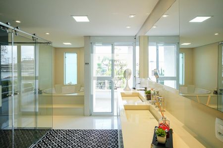 Casa à venda com 380m², 5 quartos e 6 vagasBanheiro da suíte 1