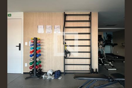 Apartamento para alugar com 25m², 1 quarto e sem vagaAcademia