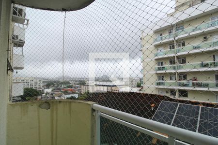 Varanda Sala de apartamento à venda com 2 quartos, 58m² em Taquara, Rio de Janeiro
