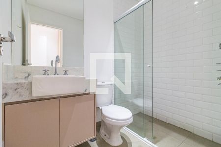 Banheiro da Suíte de apartamento para alugar com 1 quarto, 48m² em Sumaré, São Paulo