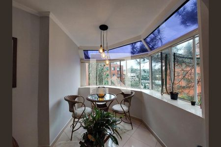 Varanda da Sala de apartamento para alugar com 4 quartos, 120m² em Jardim Marajoara, São Paulo