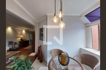 Varanda da Sala de apartamento para alugar com 4 quartos, 120m² em Jardim Marajoara, São Paulo