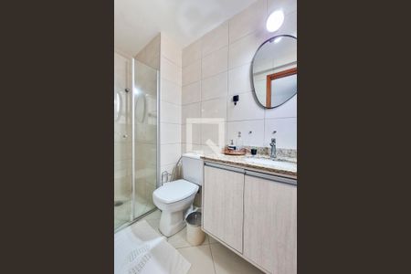 Banheiro da Suíte de apartamento para alugar com 2 quartos, 64m² em Jardim Apolo Ii, São José dos Campos