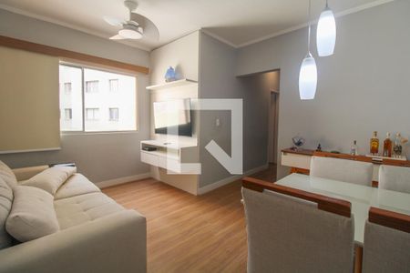 Sala de apartamento à venda com 2 quartos, 70m² em Jardim Chapadão, Campinas