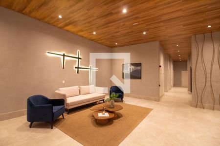 Studio à venda com 30m², 1 quarto e sem vaga Studio à venda com 30m², 1 quarto e sem vagaHall Social