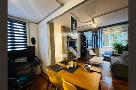 Sala de apartamento à venda com 1 quarto, 70m² em Urca, Rio de Janeiro