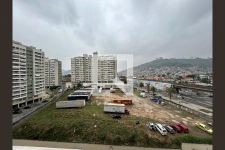 Vista da sala de apartamento para alugar com 2 quartos, 46m² em Vicente de Carvalho, Rio de Janeiro