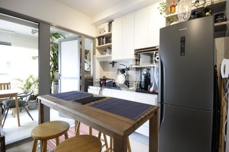 Cozinha de apartamento à venda com 1 quarto, 44m² em Vila Mariana, São Paulo