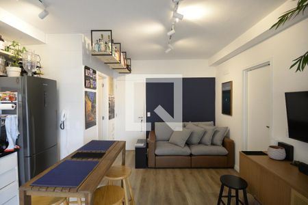 Sala de apartamento à venda com 1 quarto, 44m² em Vila Mariana, São Paulo