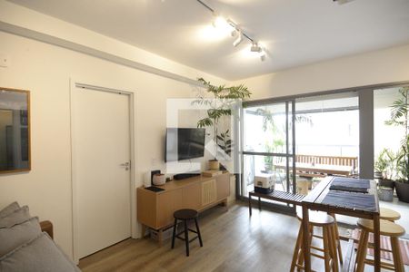 Sala de apartamento à venda com 1 quarto, 44m² em Vila Mariana, São Paulo
