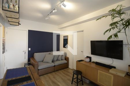 Sala de apartamento à venda com 1 quarto, 44m² em Vila Mariana, São Paulo