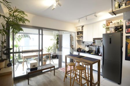 Sala de apartamento à venda com 1 quarto, 44m² em Vila Mariana, São Paulo