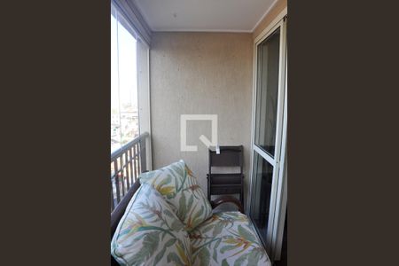 Sacada da Sala de apartamento à venda com 3 quartos, 77m² em Parque Mandaqui, São Paulo