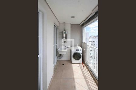 Varanda e Área de Serviço de apartamento para alugar com 1 quarto, 45m² em Vila Prudente, São Paulo