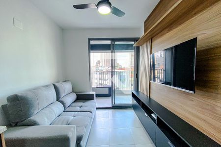 Sala de apartamento para alugar com 1 quarto, 36m² em Vila Firmiano Pinto, São Paulo