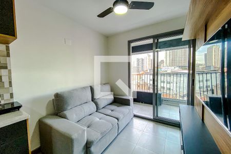 Sala de apartamento para alugar com 1 quarto, 36m² em Vila Firmiano Pinto, São Paulo