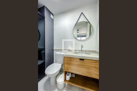 Apartamento para alugar com 36m², 1 quarto e sem vagaBanheiro da Suíte