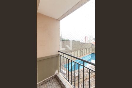 Varanda da Sala   de apartamento para alugar com 2 quartos, 65m² em Vila Gustavo, São Paulo