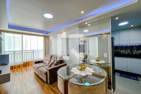 Sala de apartamento para alugar com 2 quartos, 48m² em Catumbi, São Paulo