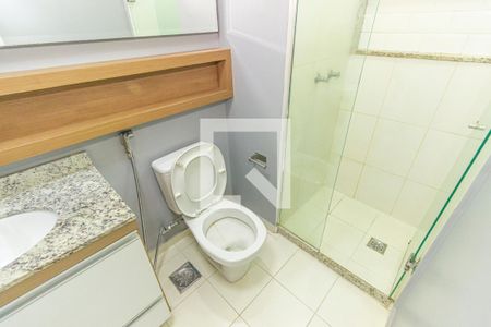 Apartamento para alugar com 67m², 2 quartos e 1 vaga Apartamento para alugar com 67m², 2 quartos e 1 vagaBanheiro da Suíte