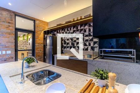 Studio à venda com 28m², 1 quarto e sem vagaChurrasqueira