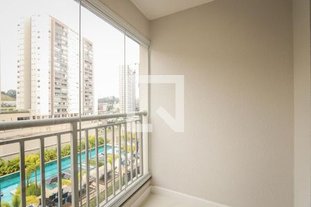 Varanda de kitnet/studio para alugar com 1 quarto, 26m² em Vila Andrade, São Paulo