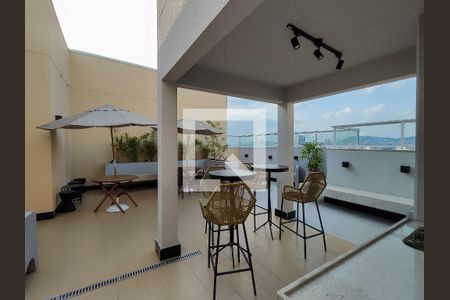 Apartamento à venda com 38m², 1 quarto e sem vaga Apartamento à venda com 38m², 1 quarto e sem vagaVaranda gourmet