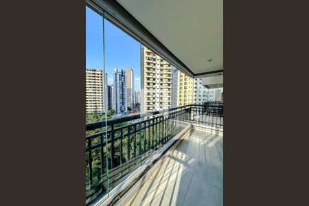 Varanda da Sala de apartamento para alugar com 1 quarto, 40m² em Vila Regente Feijó, São Paulo