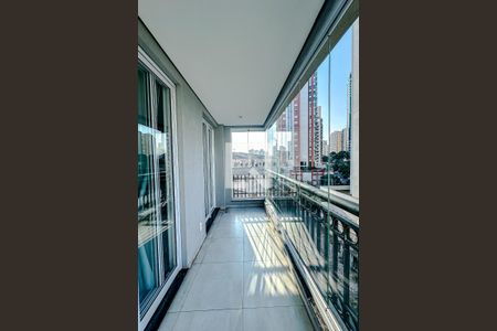 Varanda da Sala de apartamento para alugar com 1 quarto, 40m² em Vila Regente Feijó, São Paulo