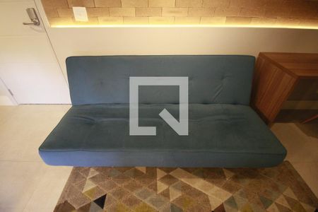 Sala-Quarto de apartamento para alugar com 1 quarto, 30m² em Vila Olímpia, São Paulo