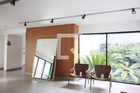 Apartamento para alugar com 30m², 1 quarto e 1 vagaHall Social