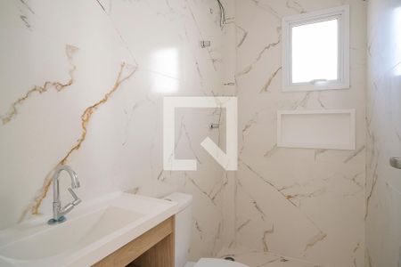 Apartamento à venda com 109m², 2 quartos e 2 vagasBanheiro da suíte