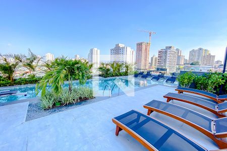 Área comum - Piscina de kitnet/studio para alugar com 1 quarto, 20m² em Ipiranga, São Paulo