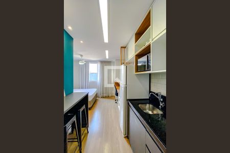 Studio à venda com 19m², 1 quarto e sem vagaCozinha