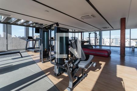 Studio para alugar com 29m², 1 quarto e sem vagaÁrea comum - Academia